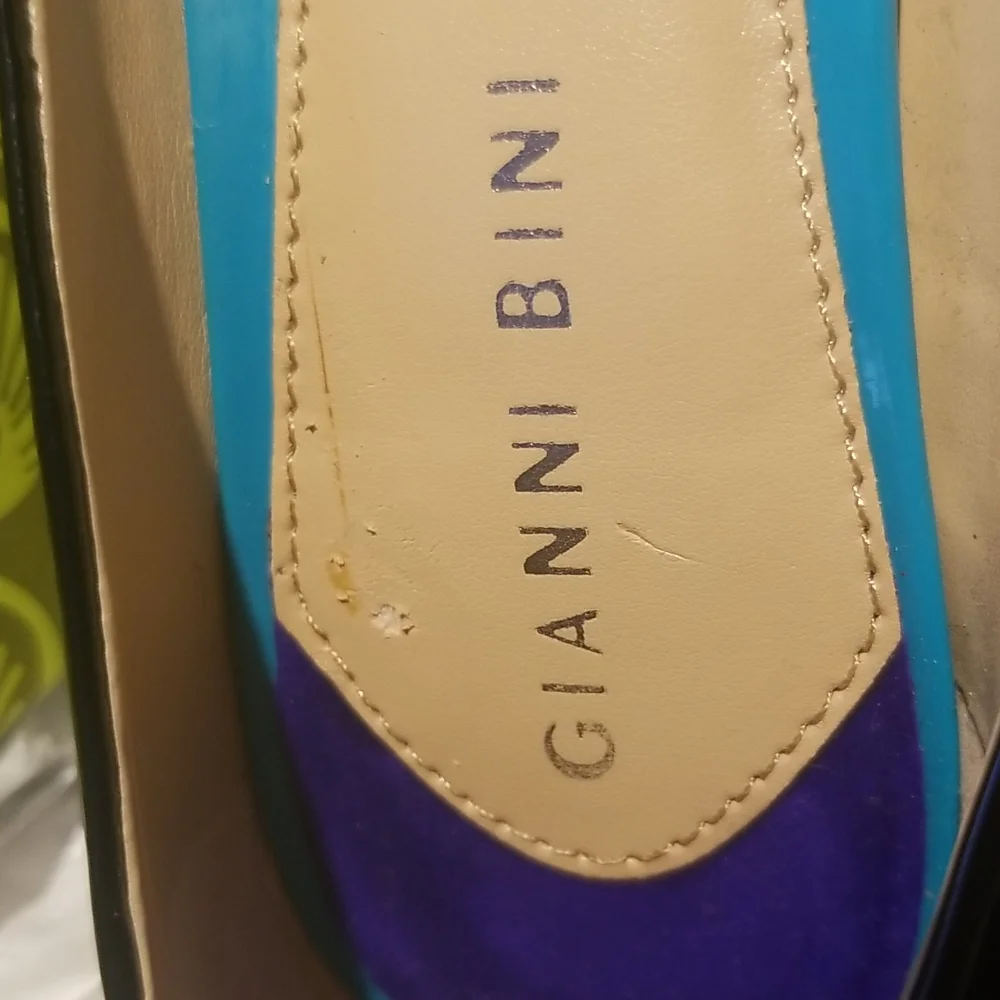 Gianni Bini Jamie009 Colorblock Platform Stiletto - Picture 8 of 9